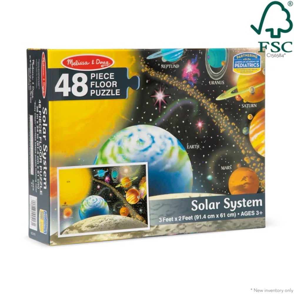 🌺 Melissa & Doug 48 Piece Solar System